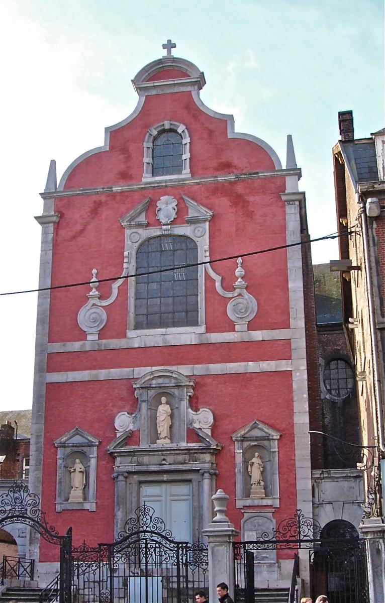 Restauration de pierres et ornements, Eglise St joseph- Namur.
